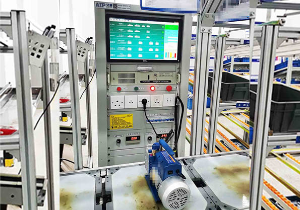 水泵電機測試設備應用現(xiàn)場